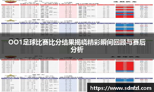 OO1足球比赛比分结果揭晓精彩瞬间回顾与赛后分析